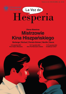 Okładka dwunastego numeru czasopisma La Voz de Hesperia (2021)