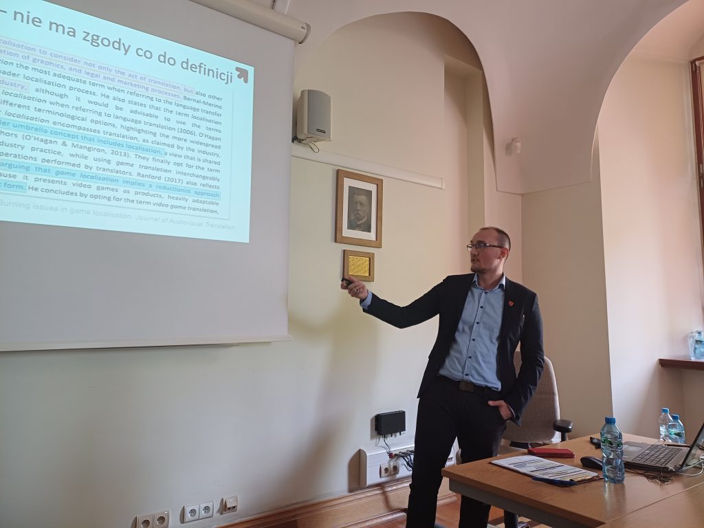 Krzysztof Hejduk, „Język w grach wideo jako przedmiot lokalizacji i badań przekładoznawczych"