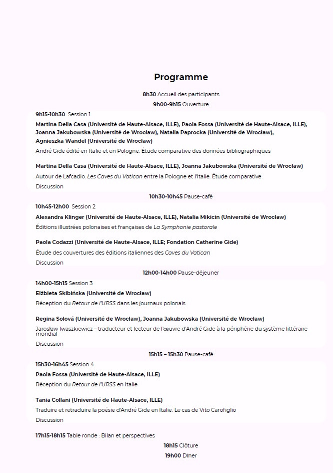 program seminarium