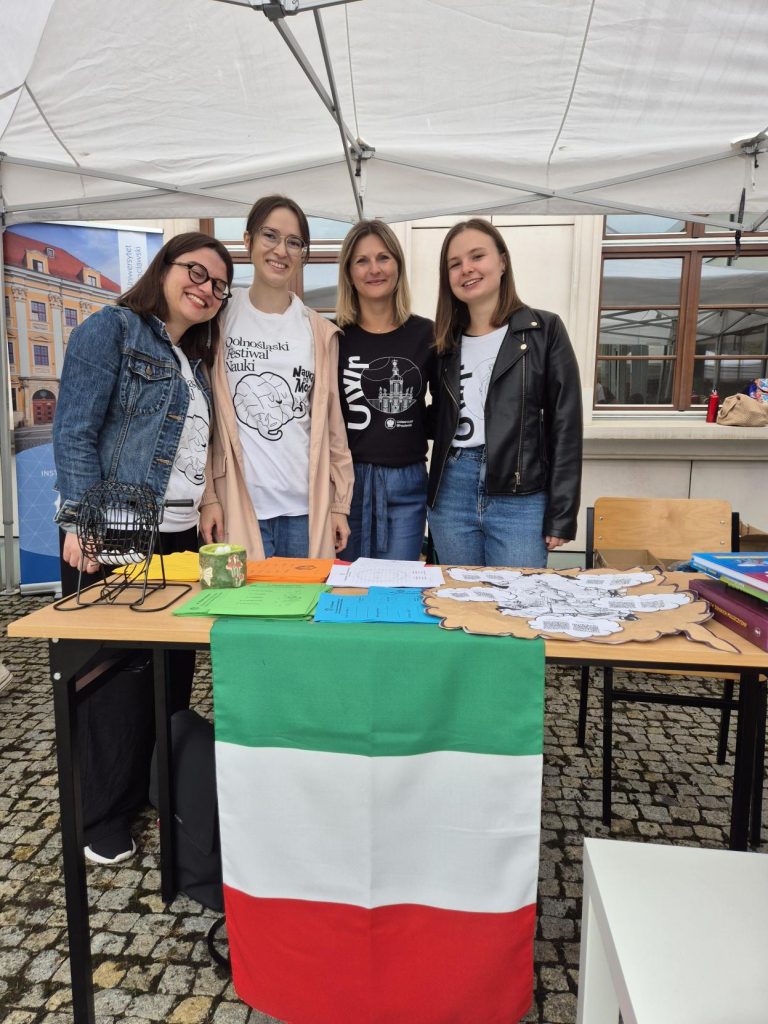 Zakład Italianistyki UWr na tegorocznej edycji DFN