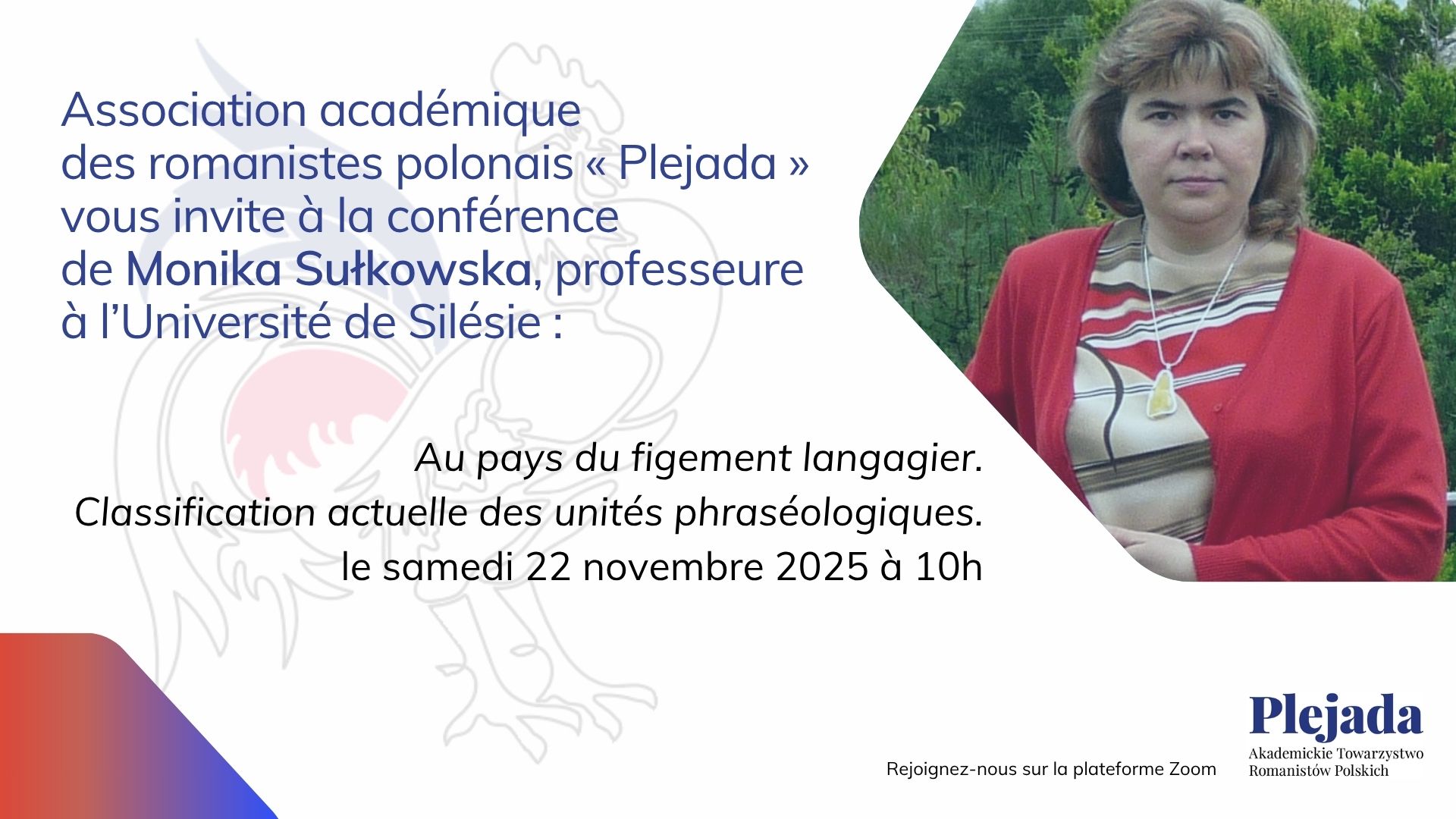 Wykład plejady M.Sułkowska