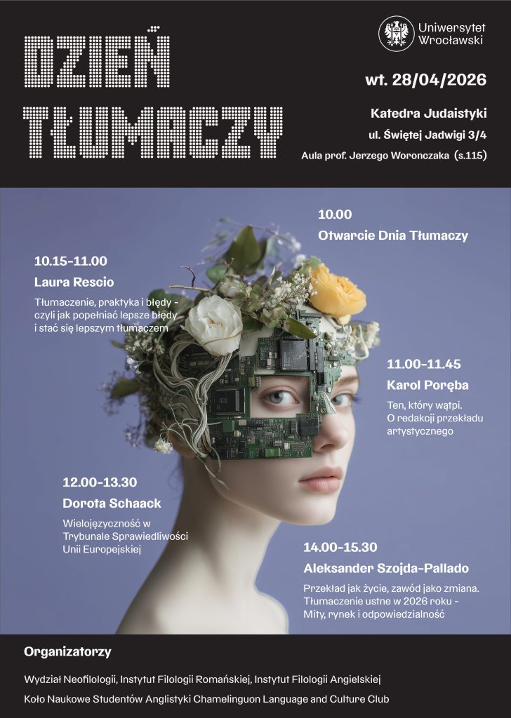 Dzień Tłumaczy 2026 wykłady 28.04